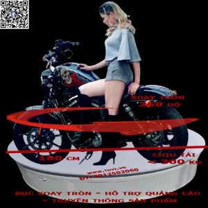 đế xoay trưng bày sản phẩm loại lớn