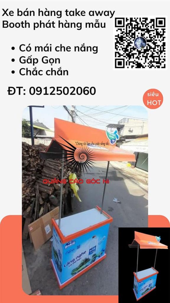 dịch vụ cho thuê xe đẩy bán hàng