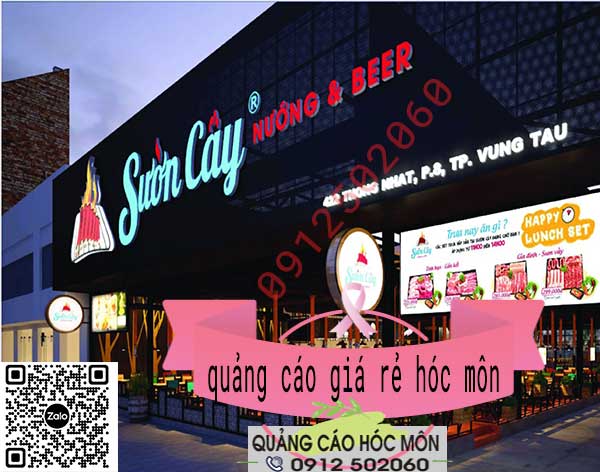 tìm công ty quảng cáo giá rẻ hóc môn