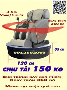 bàn xoay loại lớn 120cm 150kg