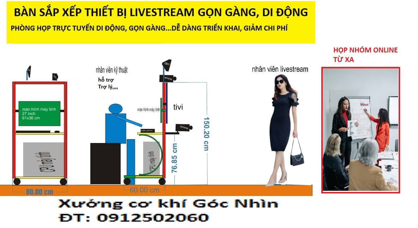 Bàn Livestream Đa Năng