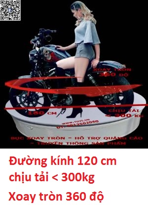 Cho thuê bục xoay chịu tải nặng đến 300kg – 120cm