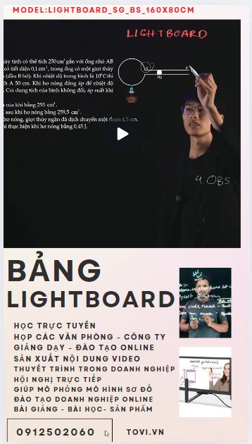 Lợi ích của bảng lightboard